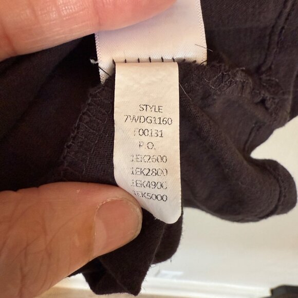 Lucky Brand Womens Graphic Tee "El Lay" Print Black Cotton Blend Size L - Picture 12 of 13